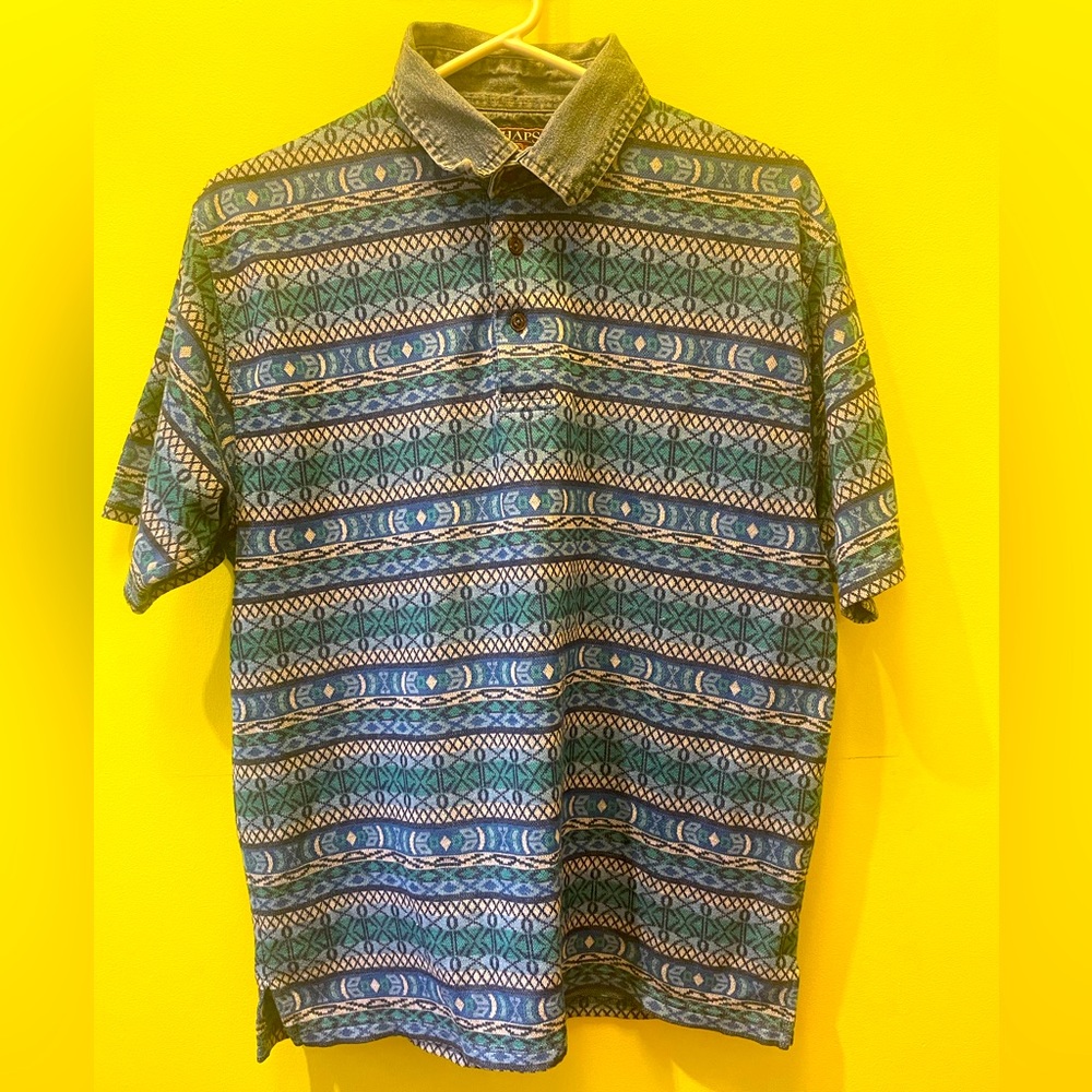 Chaps denim print tee